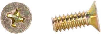 Phillips Flat Head Screw/Carbon steel, Cadmium plated, 6-32, 3/8 MS24693S26 pack of 100