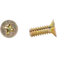 Phillips Flat Head Screw/Carbon steel, Cadmium plated, 6-32, 3/8 MS24693S26 pack of 100