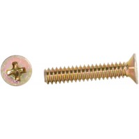 Phillips Flat Head Screw/Carbon steel, Cadmium plated, 6-32, 3/4 MS24693S30 pack of 100 Phillips Flat Head Screw/Carbon steel, Cadmium plated, 6-32, 3/4 MS24693S30 pack of 100