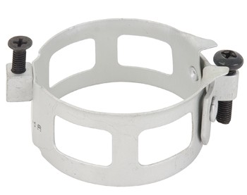Clamp/Round, open size: 1.968 closed size: 1.89 depth: 1, aluminum, anodized finish. Boeing certified. MS28042-1A