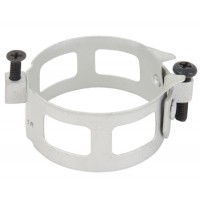 Clamp/Round, open size: 1.968 closed size: 1.89 depth: 1, aluminum, anodized finish. Boeing certified. MS28042-1A