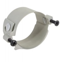 Clamp/Round, open size: 1.54 closed size: 1.46 depth: 1, aluminum, anodized finish. Boeing certified. MS28042-3A