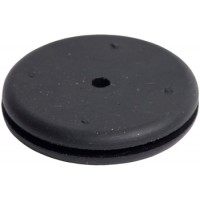 Grommet/Bulkhead, Synthetic rubber, .125 x 1.00 MS35489-3
