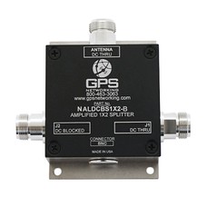 Amplified Splitter/With BNC connector. One input, two output. NALDCBS1X2-BNC
