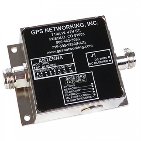 LINE AMPLIFIER with NETWORKING OPTION/N Connector, 110VAC Input, 5VDC Output NLA20 RPDCN5110