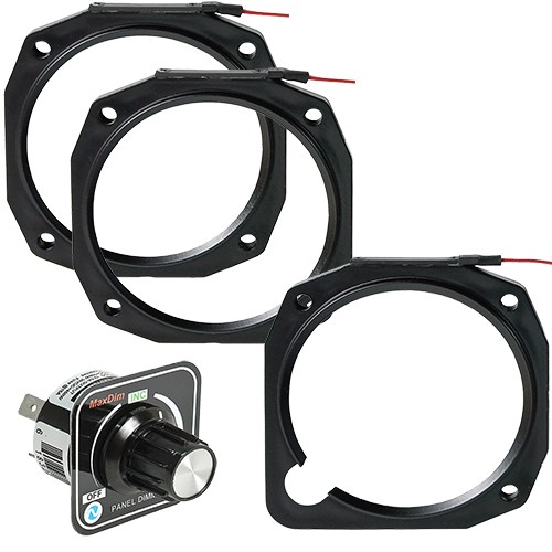 LED Light Wedge & Maxdim Bundle/14V/Includes: 2 ea LW3034, 1 ea LW3034AA, Max Dim 9100-001-A Dimmer NUL314
