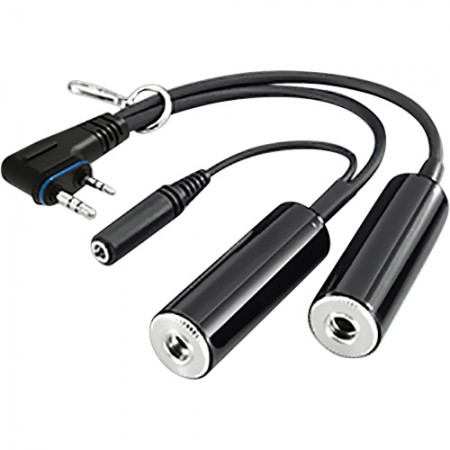 Headset Adapter Cable for IC-A25. For use with general aviation dual plug headsets. OPC-2379 Headset Adapter Cable for IC-A25. For use with general aviation dual plug headsets. OPC-2379