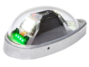 Orion650 LED Green 12V Position/Anti Collision Light Assembly 01-0790725-01 
