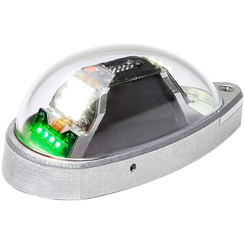LED Position/Anti Collision Light Assembly/Orion 650. Wingtip mount, green, 28V. 01-0790725-11