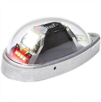 LED Position/Anti Collision Light Assembly/Orion 650, Wingtip mount, Red, 28V. 01-0790725-12