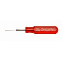 SOCKET WRENCH/For use with hex socket head screws, .035 X 3 1/2, red handle P19