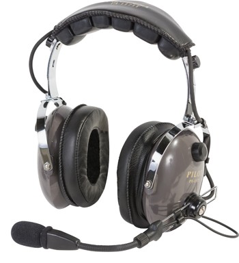 Pilot USA Headset/Passive Nrr 24 Db/Electret Mic/Half Flex Boom/3 Year Warranty PA-1171T