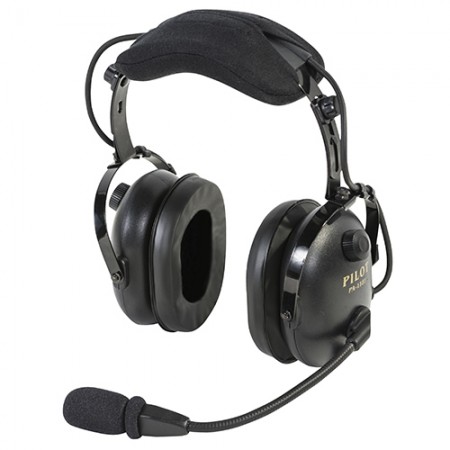 Pilot USA Headset/Helicopter/Passive Nrr 23 Db/Flex Boom/Cell/Satellitecabable/3 Year Warranty PA-1181TH