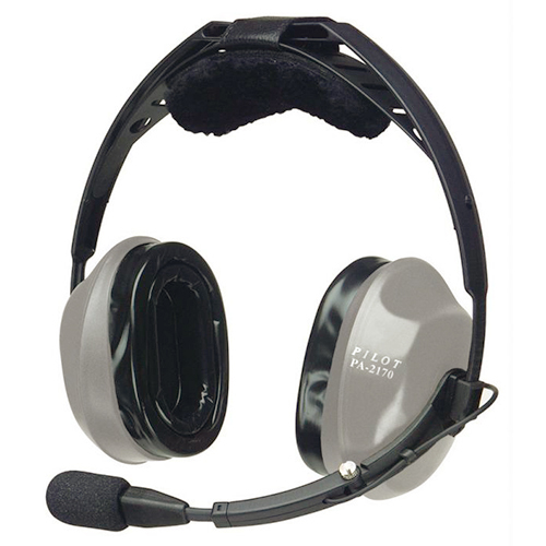 Pilot USA Headset/Mono/Cell/Satellite Capability/Passive Nrr 26DB/5 Year Warranty PA-2170T