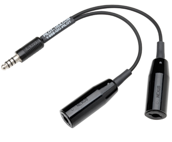 Dual Headset Adapter For Helicopter PA-72H