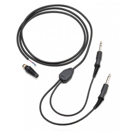 Monaural Replacement Headset Cable/5' replacement cable with PJ-055 and PJ-068 plugs PA-78 Monaural Replacement Headset Cable/5' replacement cable with PJ-055 and PJ-068 plugs PA-78