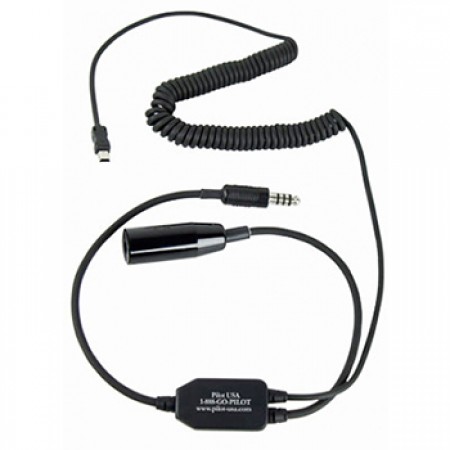 Recorder Adapter for Helicopter/Records transmissions from the aircraft intercom system to external video camera. For use with Garmin Virb or Virb Elite PA-80H/Virb Recorder Adapter for Helicopter/Records transmissions from the aircraft intercom system to external video camera. For use with Garmin Virb or Virb Elite PA-80H/Virb