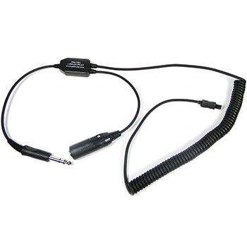 Recorder Adapter/Records transmissions from the aircraft intercom system to external video camera. For use with Garmin Virb or Virb Elite  PA-80S/Virb