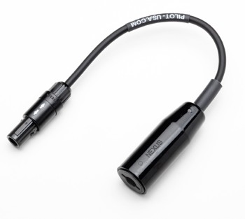 Helicopter Headset To Bose Plug Headset Adapter/converts helicopter U-92A/U jack to single Bose connector PA-93BH