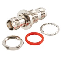 Coax Adapter/Tnc female to Tnc female, bulkhead hermetically sealed/mounting hole B06 PE9154 Coax Adapter/Tnc female to Tnc female, bulkhead hermetically sealed/mounting hole B06 PE9154