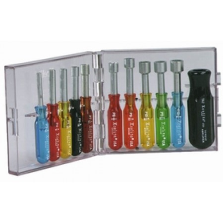NUTDRIVER SET/11 piece, compact  PS-120