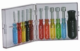 Nutdriver Set/11 piece, compact  PS-120