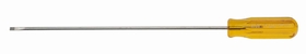 Screwdriver/Xcelite, 1/8 in. X 6 in. regular round blade, amber handle R188