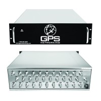 GPS NETWORK HI-ISOLATION RACK MOUNT AMPLIFIED ANTENNA SPLITTER - 32 OUTPUTS NHIRMALDCBS1X32: S/0.0/110