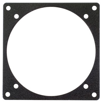 INSTRUMENT REDUCER PLATE/Heat-treated aluminum, black anodize finish. Black plate. 3ATI to 2 1/4 FAP 04-4 / 04-4
