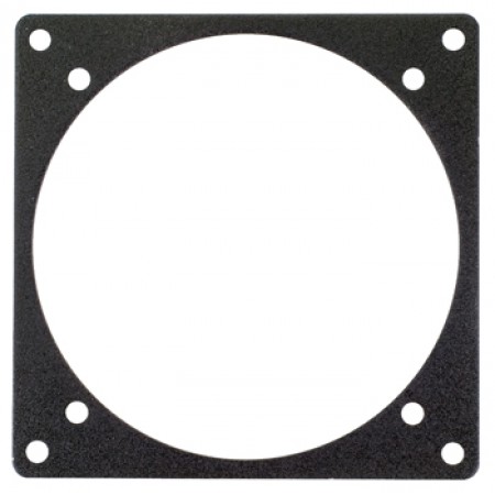 INSTRUMENT REDUCER PLATE/Heat-treated aluminum, black anodize finish. Black plate. 3ATI to 2 1/4 FAP 04-4 / 04-4