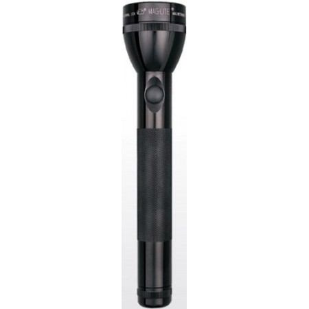 Mag-Lite Flashlight Hang Pack/Black, 3 C-cell batteries, equipped with two gas lamps. Mag-Lite Flashlight Hang Pack/Black, 3 C-cell batteries, equipped with two gas lamps.