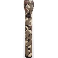Mag-Lite Flashlight Hang Pack/Camo, 3 D-cell batteries, equipped with two gas lamps. 