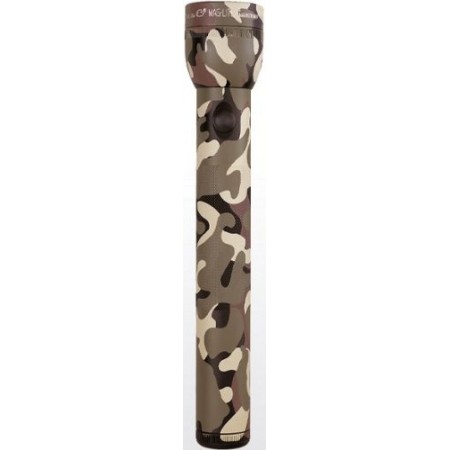 Mag-Lite Flashlight Hang Pack/Camo, 3 D-cell batteries, equipped with two gas lamps. Mag-Lite Flashlight Hang Pack/Camo, 3 D-cell batteries, equipped with two gas lamps.