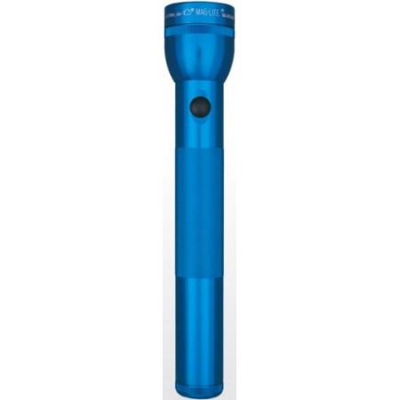 Mag-Lite Flashlight Hang Pack/Blue, 3 D-cell batteries, equipped with two gas lamps. Mag-Lite Flashlight Hang Pack/Blue, 3 D-cell batteries, equipped with two gas lamps.