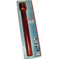 Mag-Lite Flashlight Hang Pack/Red, 4 D-cell batteries, equipped with two gas lamps. Mag-Lite Flashlight Hang Pack/Red, 4 D-cell batteries, equipped with two gas lamps.