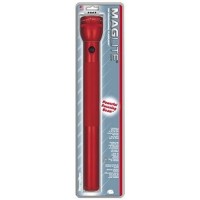 Mag-Lite Flashlight Hang Pack/Red, 5 D-cell batteries, equipped with two gas lamps. Mag-Lite Flashlight Hang Pack/Red, 5 D-cell batteries, equipped with two gas lamps.