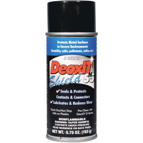 Deoxit Shield SN5 Spray/Non-Flammable, quick dry, 5% solution, 163 g, 5.75 oz.  SN5S-6N
