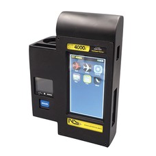 Strobe Light Intensity Tester/4.3 Vga capacitive color touch screen, 4 Gb internal memory, operating temperature 0 to 40 degrees Celsius, Ce certified: no Rf noise, 7.75 x 3.00 x 5.5, 2.5 lbs, USB chargeable, programmable, multi-user and fleet tracking. 1