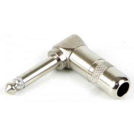 Phone Plug/Right Angle/ 1/4  Inch Diameter. Swc 220