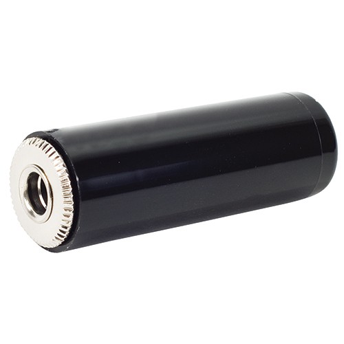 Cable Mount Jack/Female, .250 inch diameter, 2 conductor, black handle, solder lugs. 88
