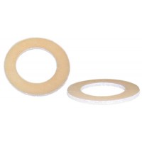 Insulated Flat Washer/Rigid plastic for use with headset/microphone jack, Inside Diameter 3/8, Outside Diameter 5/8, Color: Brown. s1028 Insulated Flat Washer/Rigid plastic for use with headset/microphone jack, Inside Diameter 3/8, Outside Diameter 5/8, Color: Brown. s1028