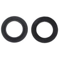 Insulated Shoulder Washer//Rigid plastic for use with headset/microphone jack, Inside Diameter 3/8, Outside Diameter 5/8, Color: Black. S1029 Insulated Shoulder Washer//Rigid plastic for use with headset/microphone jack, Inside Diameter 3/8, Outside Diameter 5/8, Color: Black. S1029