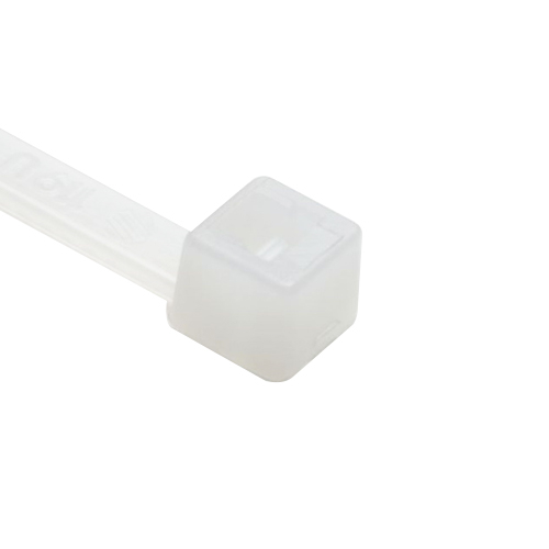 Standard Cable Tie/Natural, 8 long, .18 width, 50 lb. tensile strength. MS3367-1-9, Class 1. T50R9M4 pack of 1000