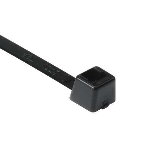 Standard Cable Tie/Black, 6 long, .18 width, 50 lb. tensile strength.  T50S0M4 pack of 100