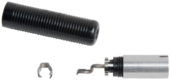 Telephone Jack/military, 4 conductor, overall diameter of plug housing .625 inch, overall length: 2.234 inch, contact diameter: .285 inch. For use with TP-101, TP-102. TJ-101