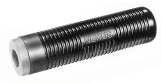 Telephone Jack/U385/U, military, M641/22-01, 5 conductor, overall diameter of plug housing .625 inch, overall length: 2.375 inch, contact diameter: .285 inch.  TJ-105