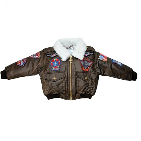 Jacket/Patches/Brown TODDLER-4 Jacket/Patches/Brown TODDLER-4