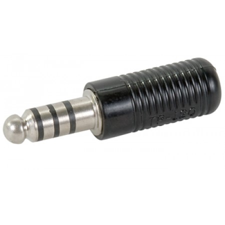 TELEPHONE PLUG/U174/U, commercial, non mil spec, 4 conductor, overall diameter of plug housing .500 inch, overall length: 1.906 inch, contact diameter: .281 inch , plug contact length: .761 inch.  TP-120