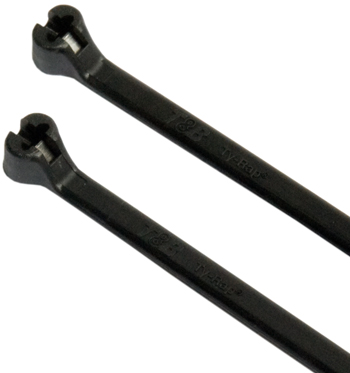 Self Lock Cable Tie/11.08 40 lb, .140 width, black.  TY26MX pack of 1000