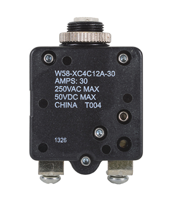 W58XC4C12A-30/30 Amp Circuit Breaker 4-1393249-6